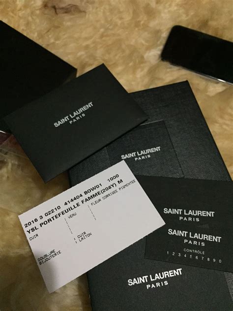 cheap authentic ysl bags|ysl authenticity card.